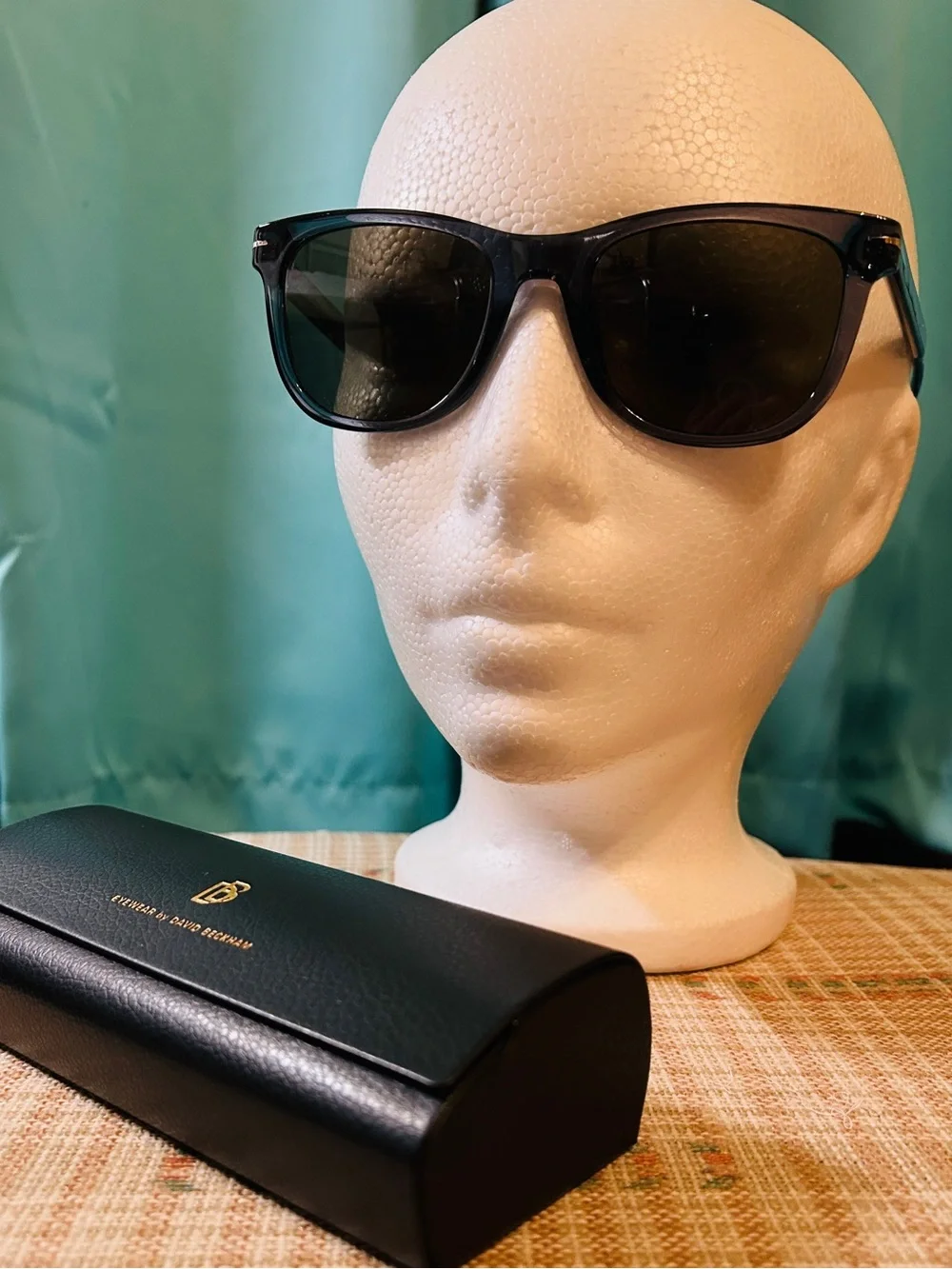 David Beckham Men's Ice Blue Sunglasses with Case NWOT
